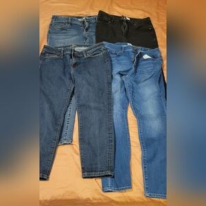 LOFT skinny jeans bundle 10p